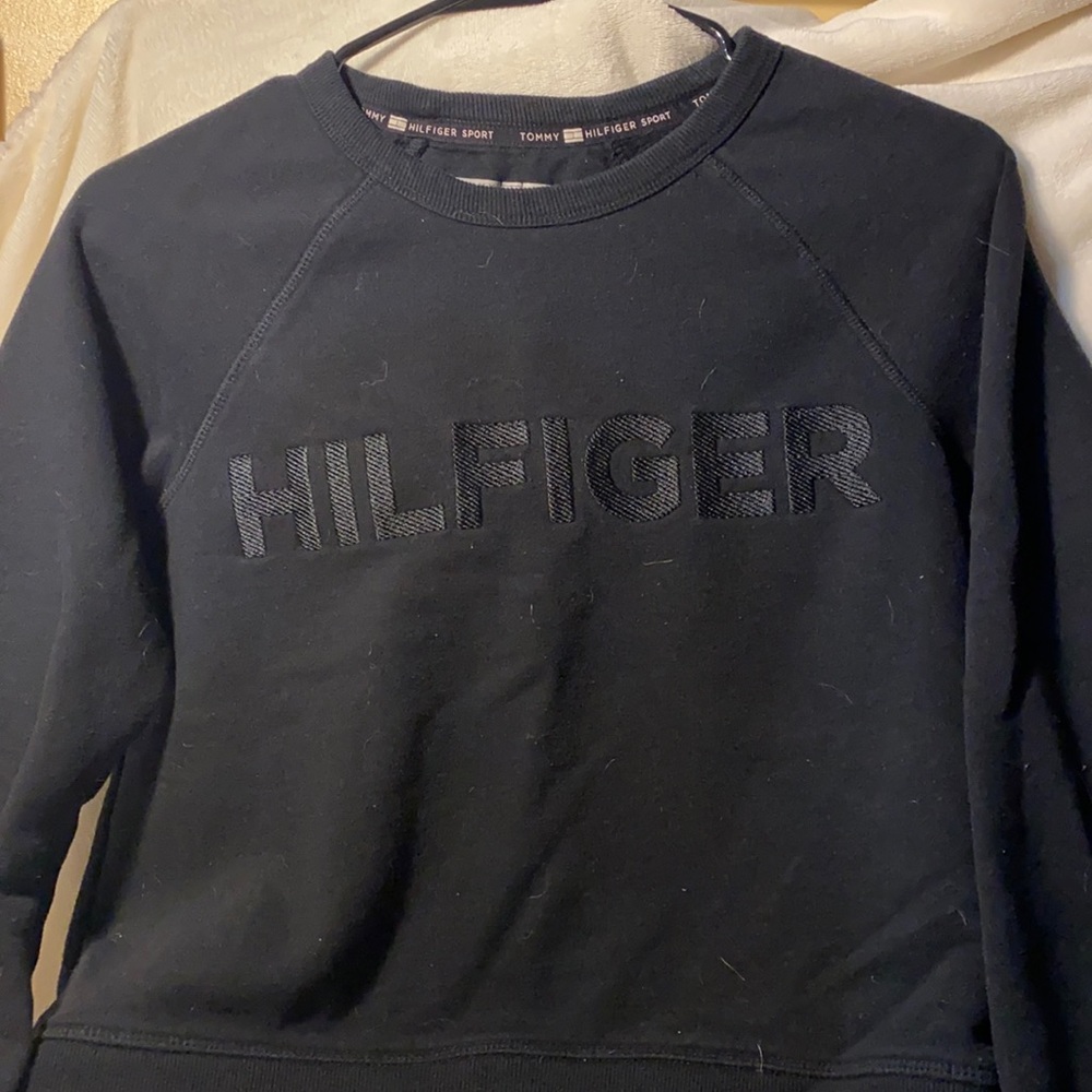 Tommy Hilfiger black crew neck